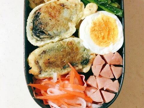 おせちリメイク 昆布巻の天ぷら